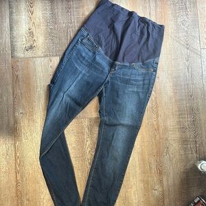 H&M maternity dark wash jeans size 14